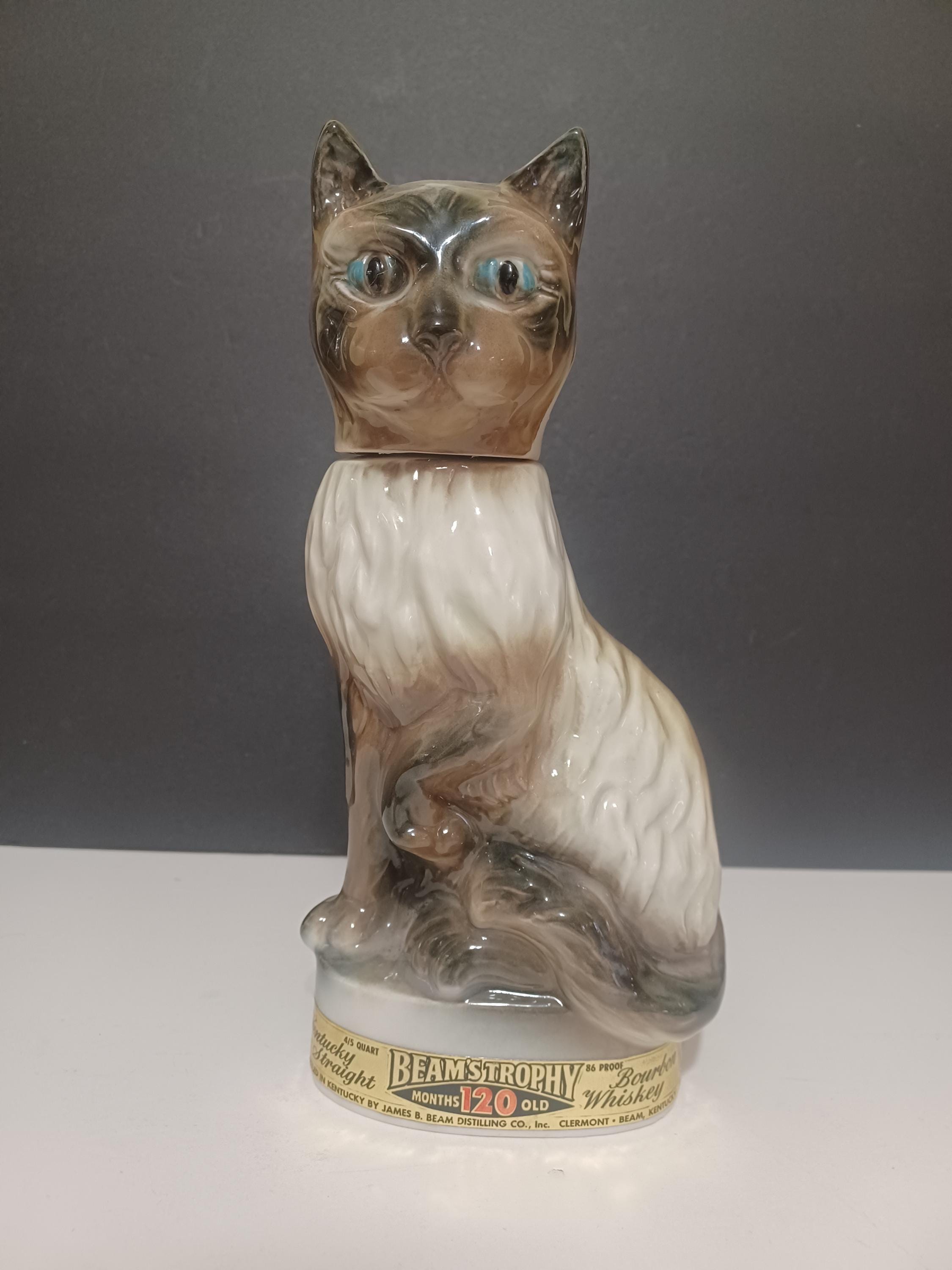 Jim Beam Cat Bottle - Etsy