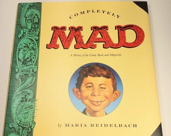 Mad Magazine Hardback Book " Completely Mad" 1991 First Edition