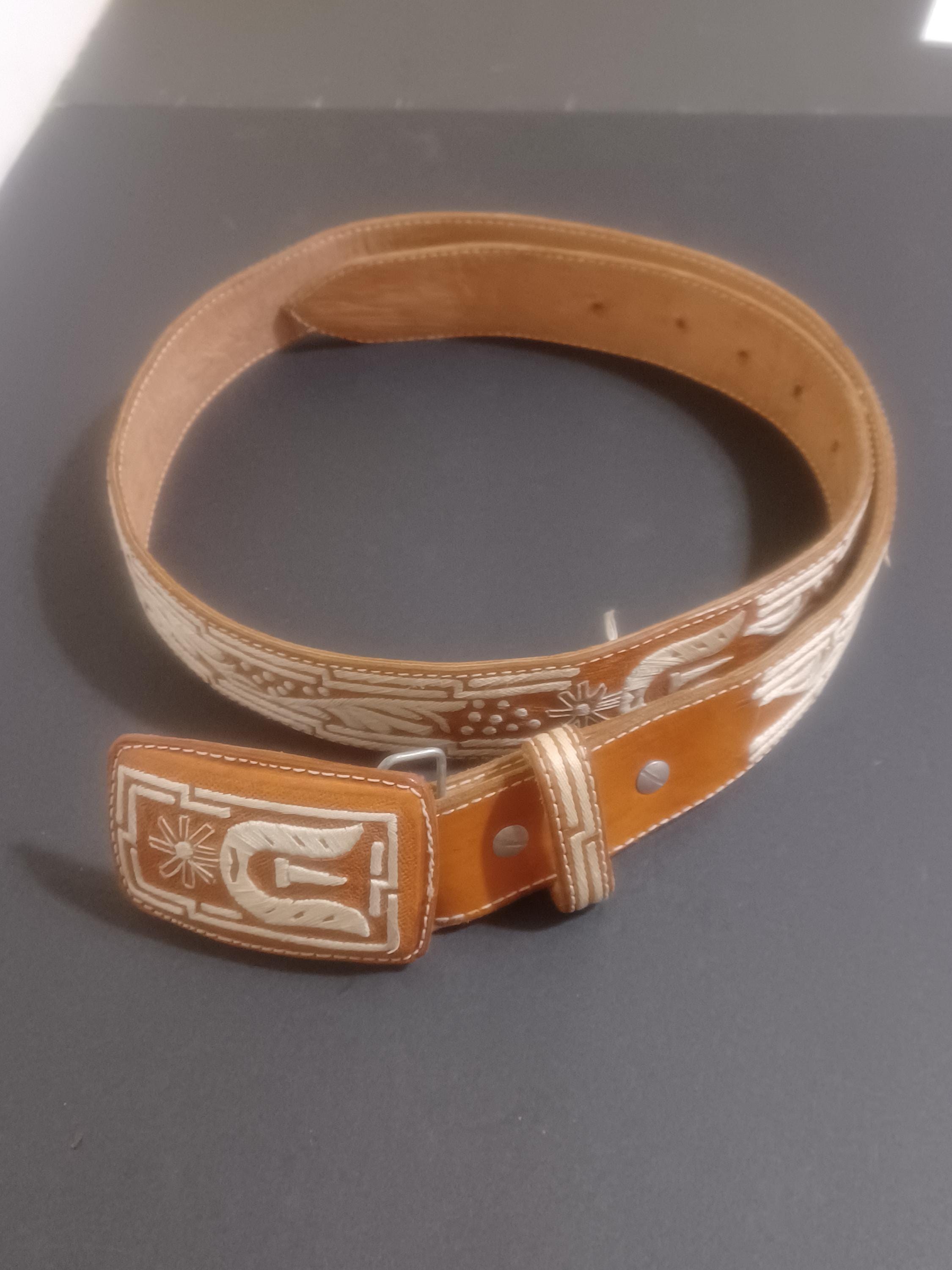 Belt Buckle Cowboy Boots - Etsy display picture 2