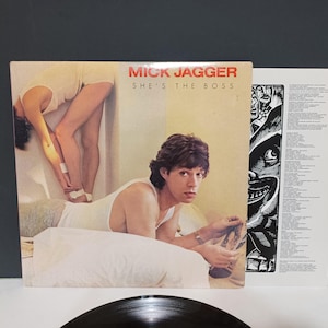 Mick Jagger She's the Boss - Etsy