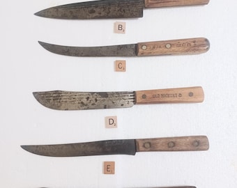 Vintage Cutlery Knives, 4 to Chose From