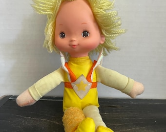 Rainbow Brite Poupée Yellow Canary/Capucine + sprite 1983