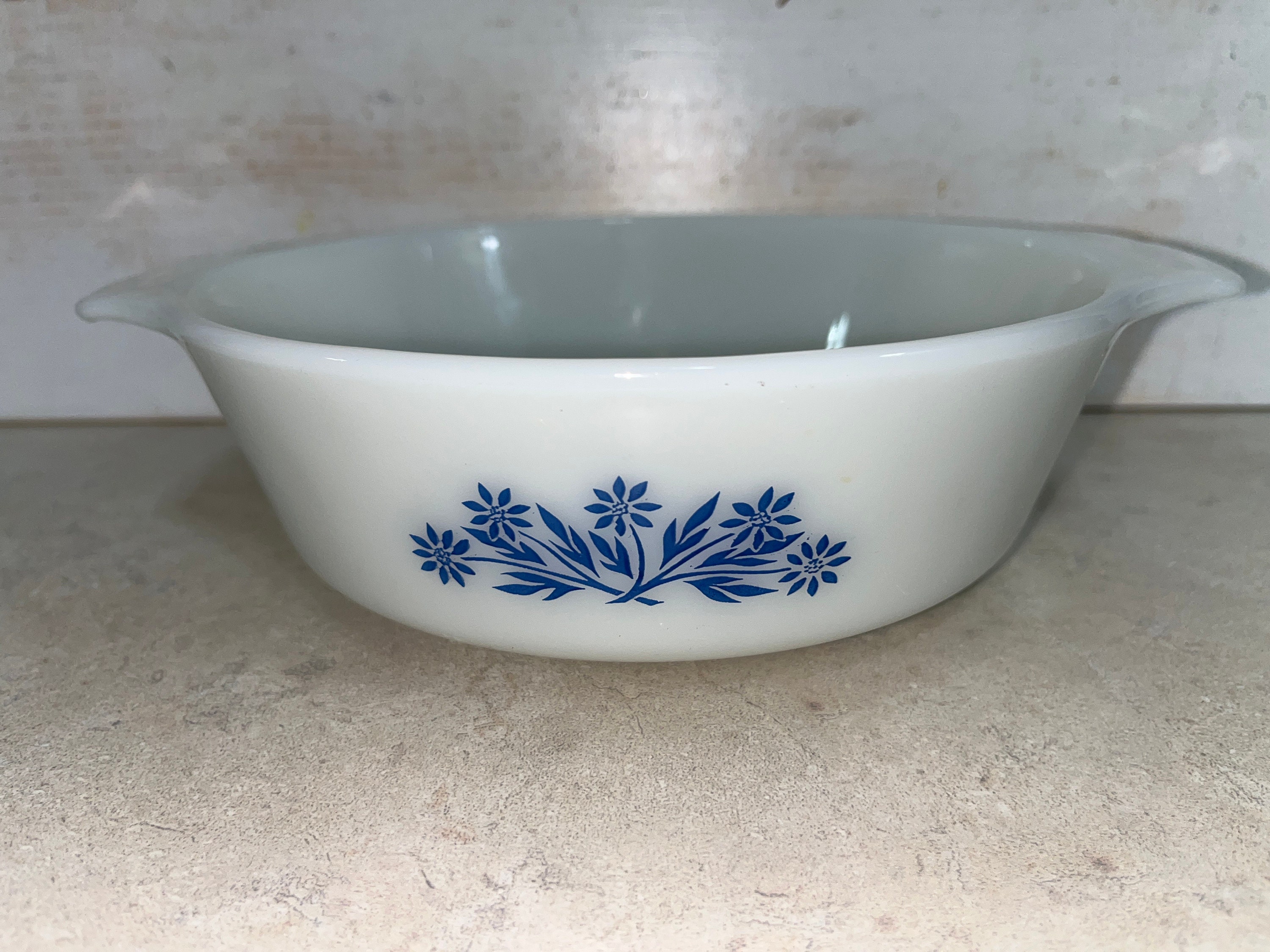 ファイヤーキング　ボウル　フラワー柄　大 Fire-King 15oz ボウル [ボンタンアメ®パターン] – Fire-King Japan