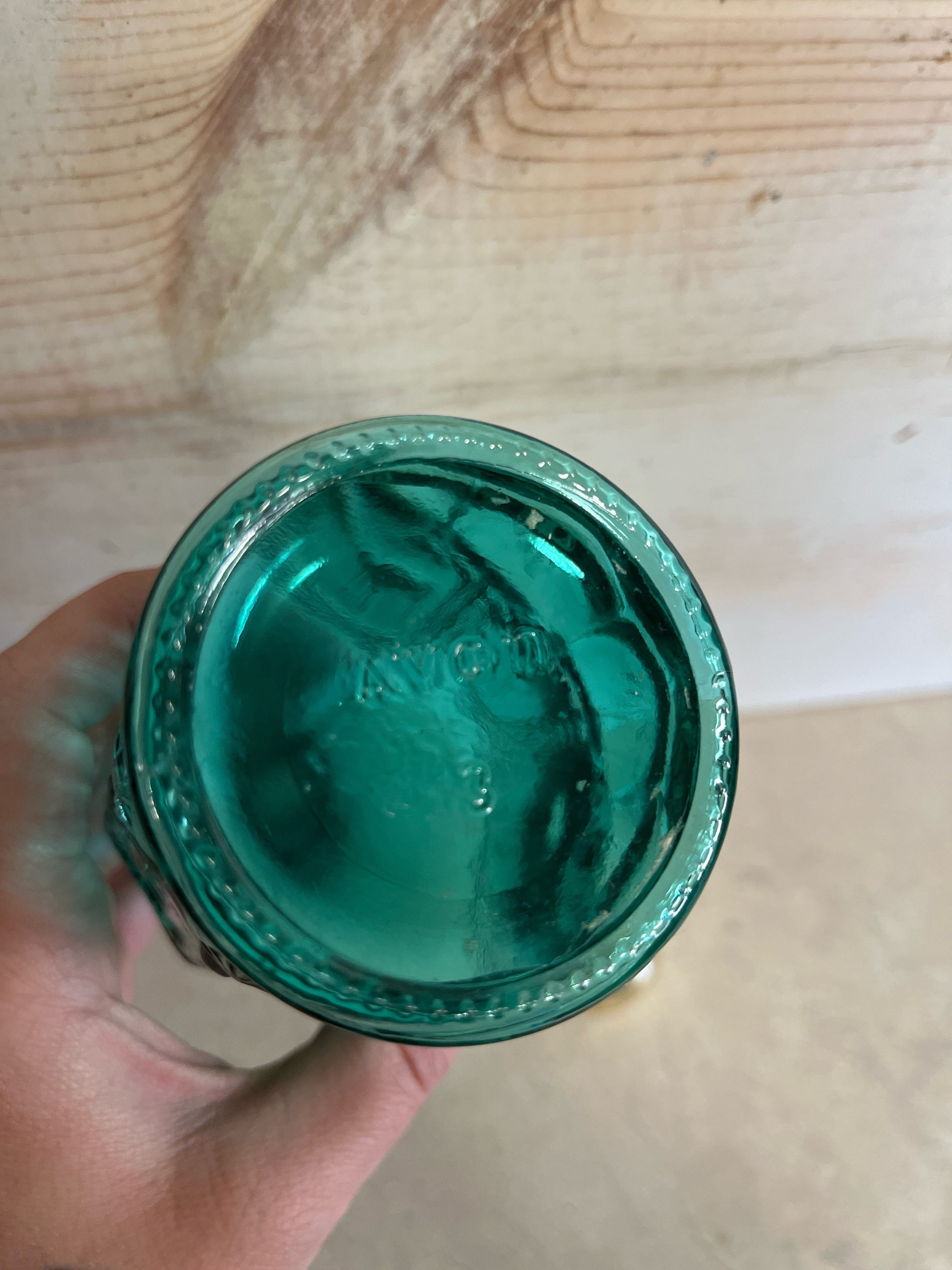 Vintage 1970s Avon Mouthwash/perfume Glass Bottle, Apothecary Jar