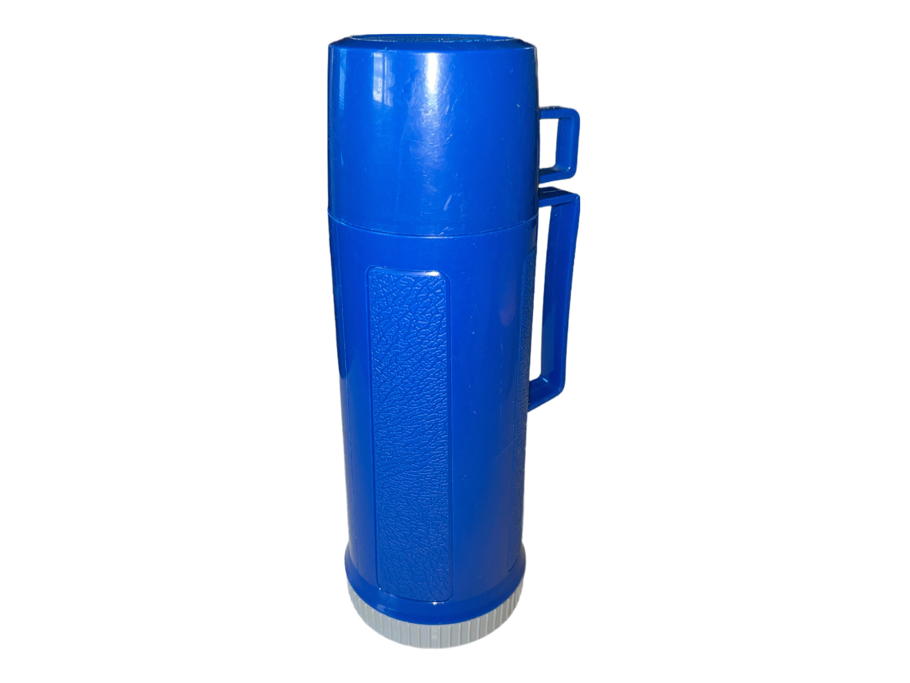 Vintage 1970s Blue Thermos: 1-quart Insulated Travel Mug - Etsy