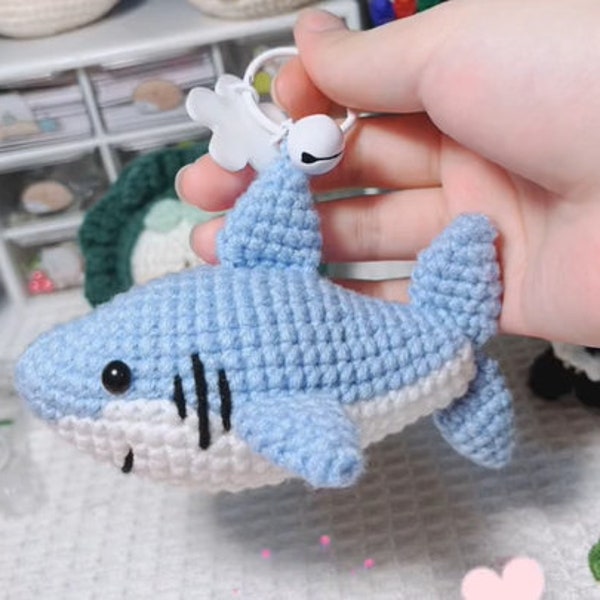 Shark Crochet PDF Pattern, Crochet Shark Amigurumi PDF Pattern, Crochet Cute Animal, Baby Shark Crochet Pattern, Crochet Animal Gift