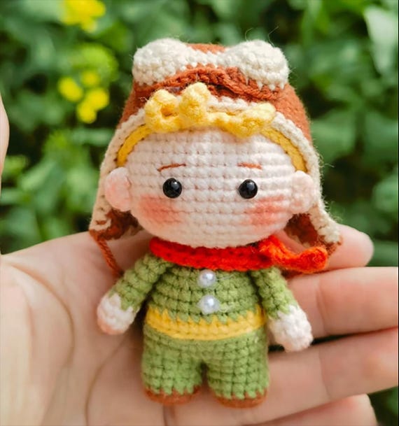 Crochet Mini the Little Prince Keychain PDF Pattern, How to