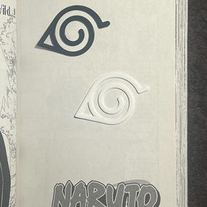 Hidden Leaf Bookmark | Manga Gifts