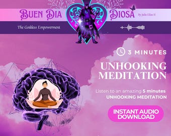 Unhooking Thoughts Meditation Audio | Stress Relief, Relaxation (MP3)
