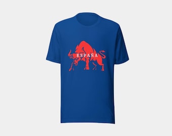 T-shirt à motif taureau Espana | T-shirt culture espagnole