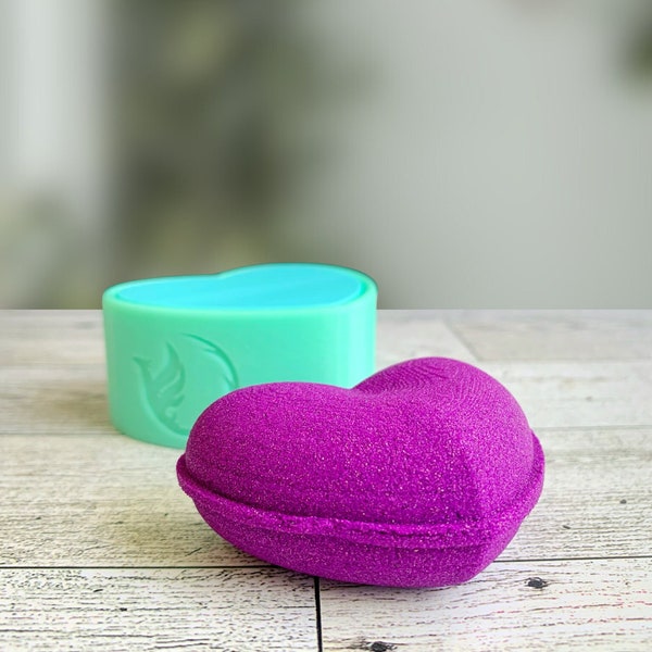 Heart Bath Bomb/Shampoo Bar Mold | Shower Steamer Mold | Hand Press | Zero Waste | Syndet Bar | Bath Bomb Mold | 3D Printed Mold | Valentine