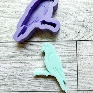 Parrot Silicone Mold | Flower Soap Mold | Food Grade Silicone Mold | Chocolate Mold | Candy Mold | Gummy Mold | Bird Mold | Scarlet Macaw