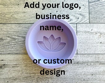 Custom Conditioner Bar Mold | Silicone Mold for Lotion Bars and Balm Bars | Soap Mold | Lotus Silicone Mold | Silicone Mold for Soap