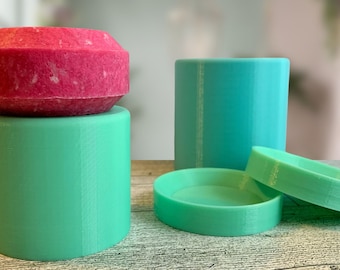 Shampoo Bar Hand Press | Upgradable Tablet Mold | Shower Steamer Mold | Solid Shampoo | Zero Waste | Syndet Bar | Bath Bomb Mold | 3D Print