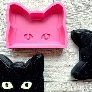 Cat Silicone Mold | Soap Embed Mold | Wax Mold | Chocolate Mold | Candy Mold | Food Grade Silicone Mold