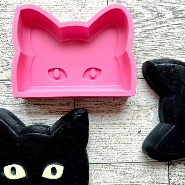 Cat Silicone Mold | Soap Embed Mold | Wax Mold | Chocolate Mold | Candy Mold | Food Grade Silicone Mold