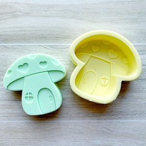 Mushroom House Silicone Mold | Mushroom Soap Mold | Food Grade Silicone Mold | Chocolate Mold | Candy Mold | Soap Favor Mold | Lotion Bar