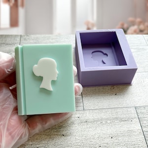 Book Silicone Mold | Book Soap Mold | Food Grade Silicone Mold | Chocolate Mold | Candy Mold | Gummy Mold