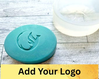 Custom Oval Soap Mold | Add Your Logo | Personalized Soap Mold | Custom Silicone Soap Mold | Dove Style Soap Bar Mold