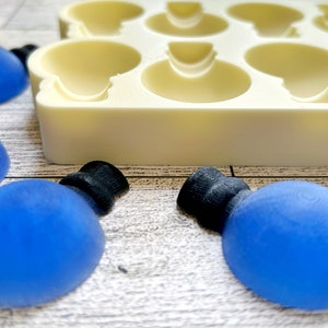 Trankflaschen Silikonform | Seifeneinbettungsform | Wachsschmelzform | Schokoladenform | Süßigkeitenform | Silikonform in Lebensmittelqualität