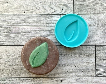 Leaf Shampoo Bar Hand Press Insert | Syndet Bar | Shower Steamer | Bath Bomb | Solid Shampoo | 3D Printed | Shampoo Mold | Hand Press