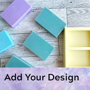 Custom Soap Mold | Sample Soap Silicone Mold | Travel Soap Mold | Custom Mold | Chocolate Bar Mold | Food Grade Silicone Mold | Small Soap