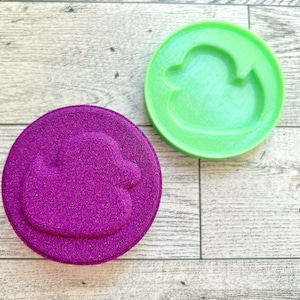 Quietscheentchen Einsatz für Shampoo Bar Mould | Solide Shampoo Bar Mould | Syndet Bar Gießform | Dusche Steamer Mold | Blume | Shampoo Bar Presse
