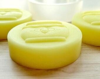 Honig Butter Silikonform | Form für Wachs, Seife, Schokolade, Bonbons | Lebensmittelsicheres Silikon | 4-fach
