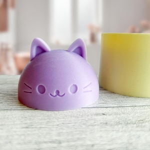 Cat Silicone Soap Mold
