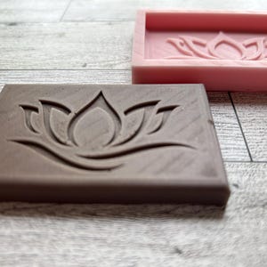 Custom Small Chocolate Bar Mold | Add Your Logo | Food Grade Silicone Mold | Personalized Mold | Chocolate Square Mold