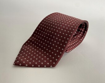 Silk Tie, Vintage Tie, Vintage Neckwear, Men's Tie, Men's Accessory, Men's Clothing, Men's Suit, Formal Wear.