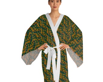 Long Sleeve Kimono Robe (AOP)