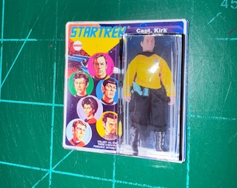 Star Trek Magnet | Vintage Card Figure Refrigerator Magnets | ST Gift | Custom Fridge Magnet | Vintage Trekkie