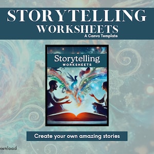 Writing Worksheets for Authors | Printable Worksheet Prompts | Character Development Workbook | Novel | Writer Resource | Creative Writing