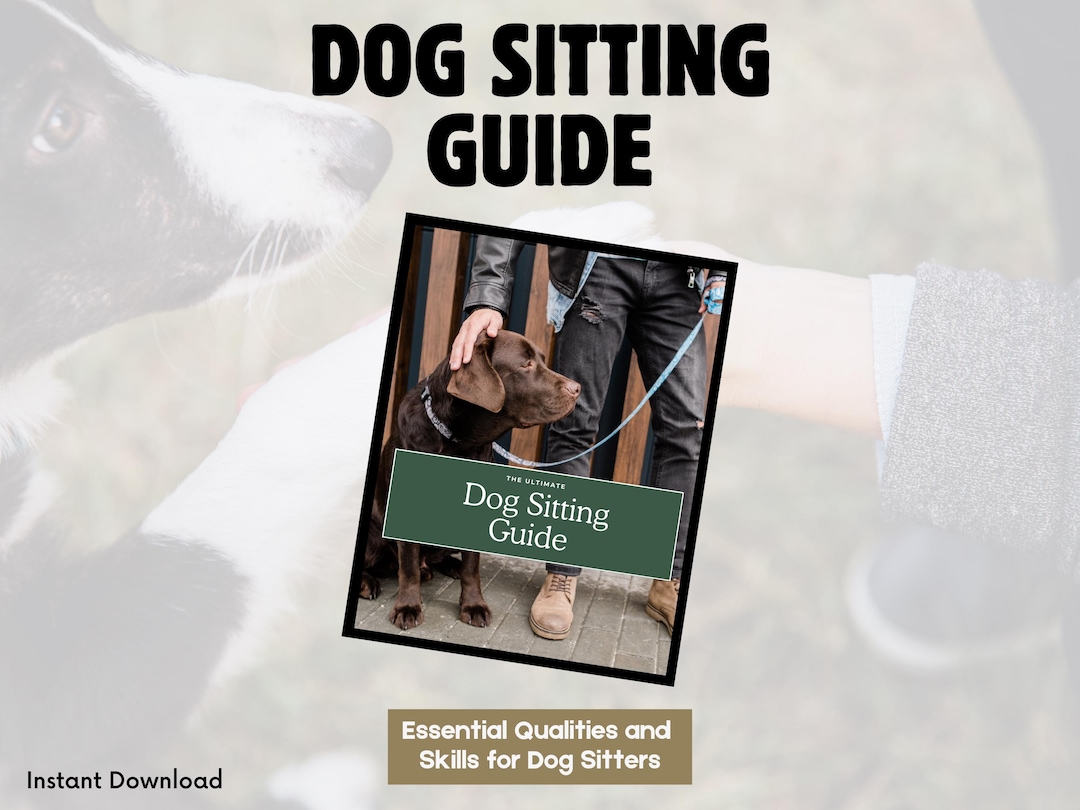 Dog Sitting Guide | Information for Pet Sitters | Budget Planner ...