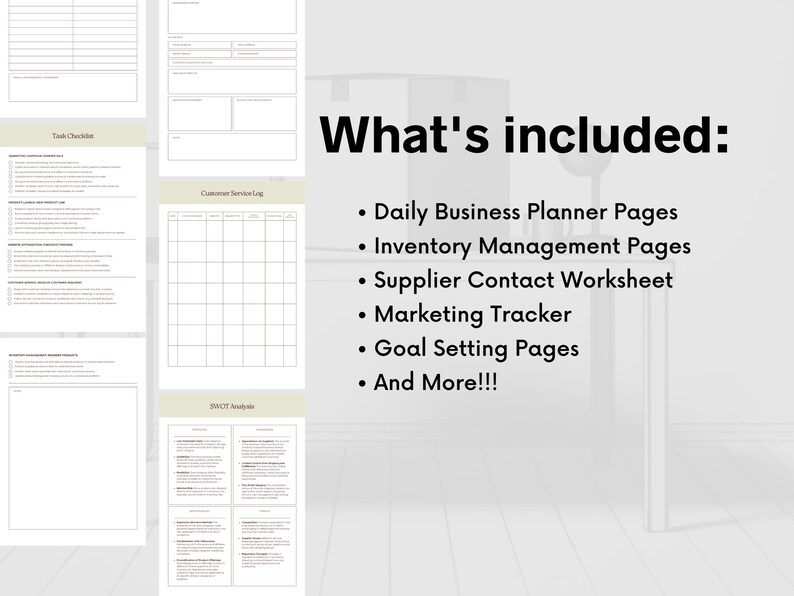 Dropshipping Planner Drop Shipping eBook | Side Hustle Planner Template | Ecommerce Guide | Dropship Vendor | Side Hustle | Digital Download image 4