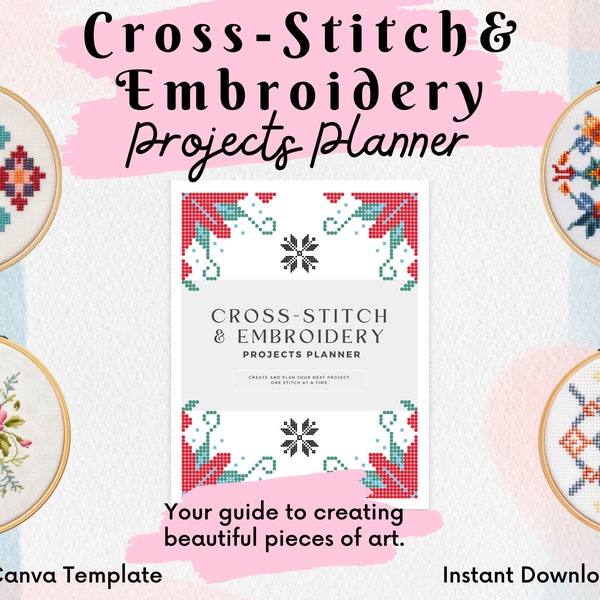 Canva Cross Stitch Etsy
