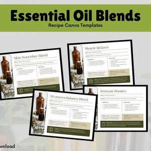 Etherische olie-receptmixkaarten | Genezingsdiffusor instellen | Natuurlijke remedies | Zelfgemaakte aromatische oliecombinaties | Apotheker | Holistische genezing
