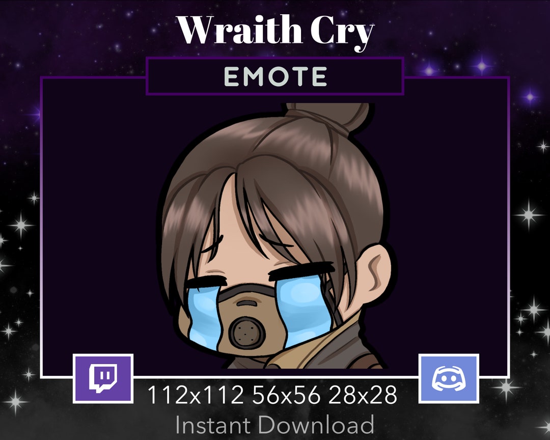 Apex Legends Emote Wraith Airship Assassin Cry, Sad, Upset. Twitch ...
