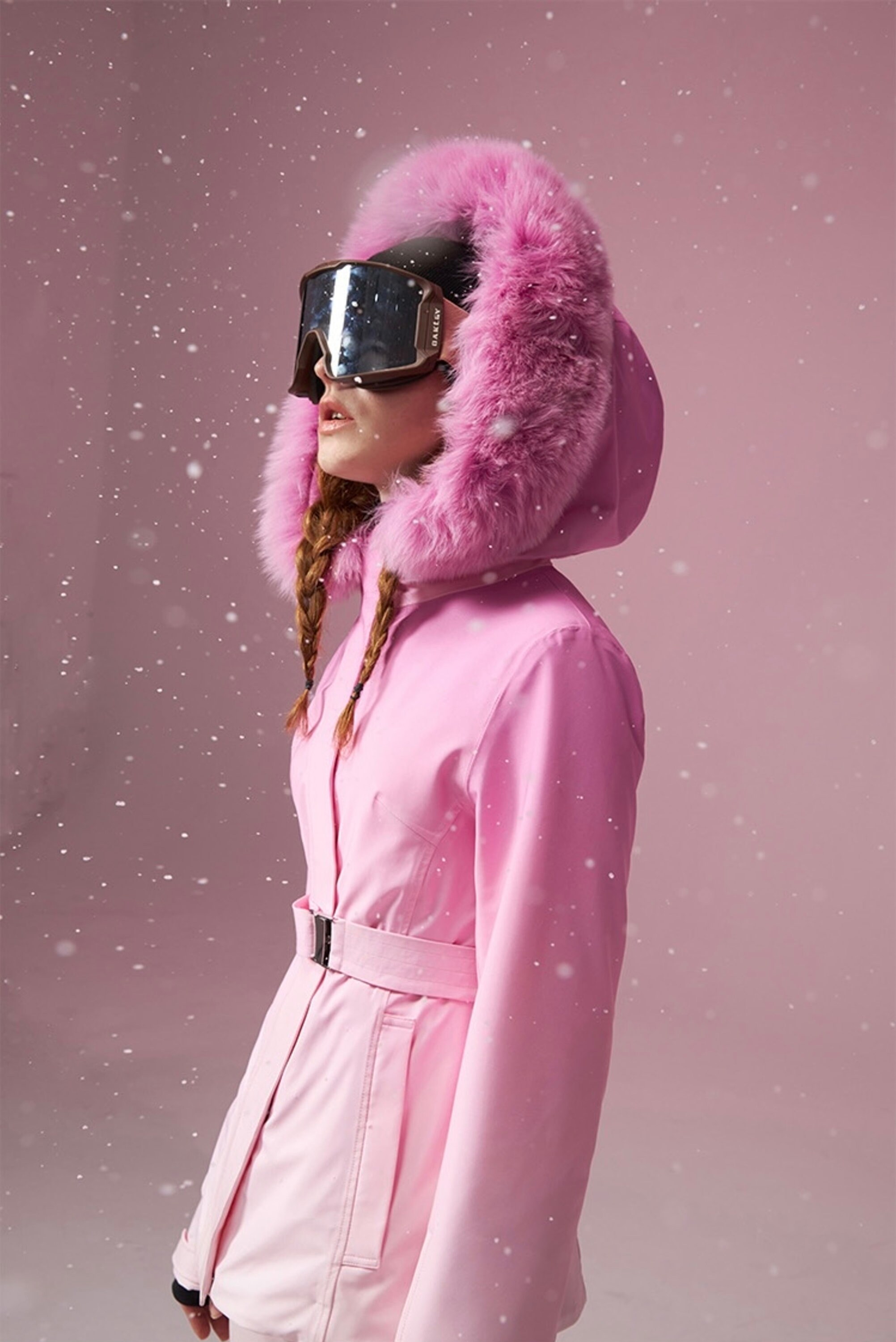 Pink Ski Suit 