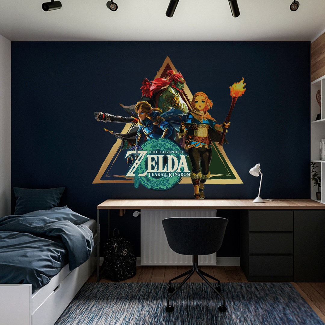 Free Shipping Wall Decal Princess Zelda Wall Decal the Legend of Zelda