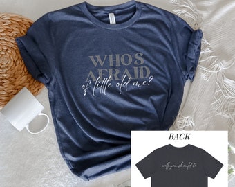 Who's Afraid of Little Old Me, Well You Should Be, Taylor Swift, The Tortured Poets Department, Short Sleeve Tee Merch