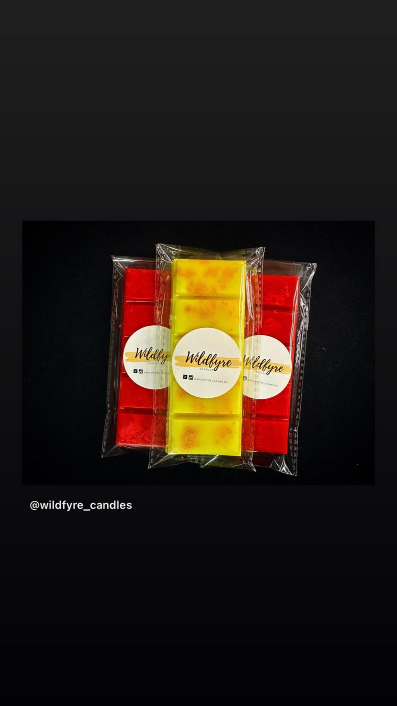 Wax Melt Snap Bars Etsy