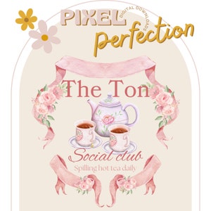 The Ton Social Club / Bridgerton / PNG / Descarga instantánea