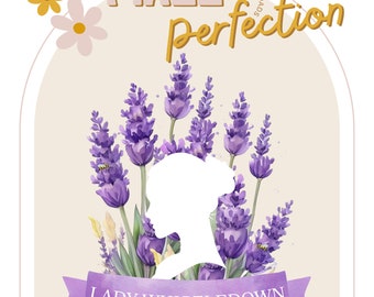 Lady Whistledown Flowers Lavender | Bridgerton | PNG | Instant Download