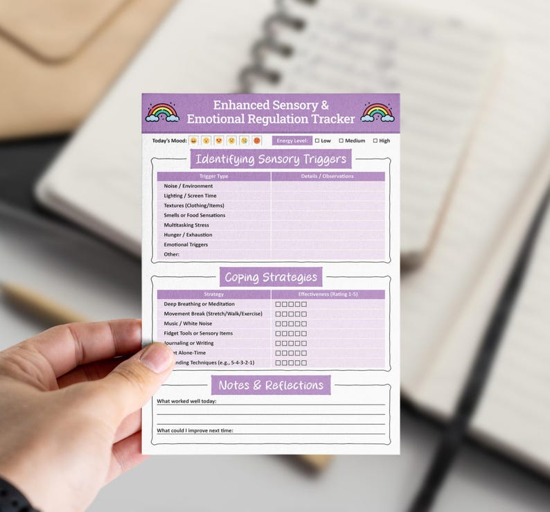 ADHD Planner Printable, Executive Function Toolkit PDF, Focus ...