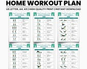 Home Workout Program for Women | 6-Day Split Routine | Strength Training Workout and Toning Plan