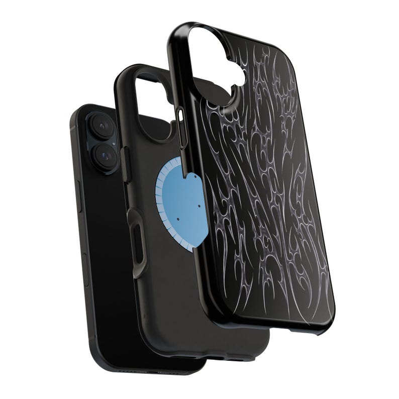 Funda para teléfono MagSafe negra Cyber Sigilism imagen 3