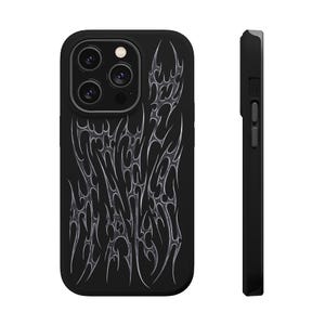 Funda para teléfono MagSafe negra Cyber Sigilism imagen 6