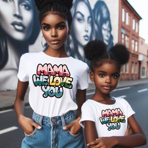 Mama We Love You | Dia das Mães | Para o Dia das Mães, Aniversário, Eventos de Apreciação | Para a Mamãe